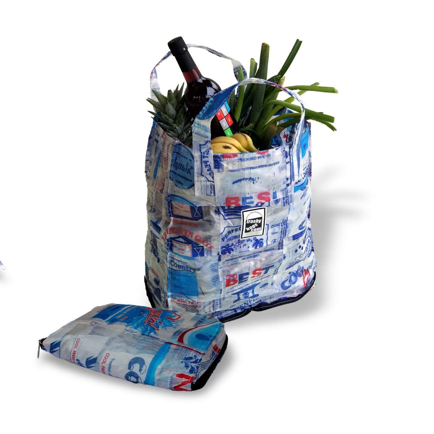Trashy Smart Bag - sac écologique recyclé à partir de sachets d'eau po –  BEVERLY SMART
